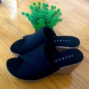 🎈HP🎈PESARO Black High Heels